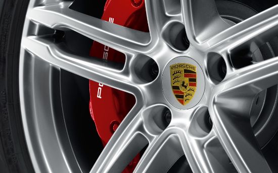Picture of Wheel Centre Caps Set, Coloured Crest