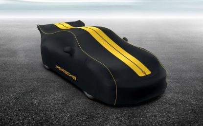 Picture of Car Cover, Indoor, 718 Cayman GT4 (981), Design