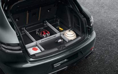 Picture of Cargo Luggage Compartment Liner with Variable Organiser System, Macan