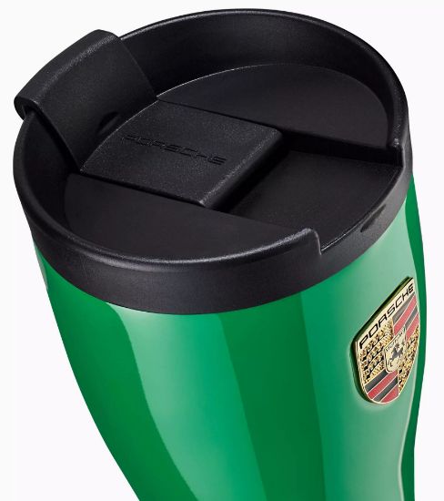 Picture of Mug, Thermo, Crest, Python Green, for Cup Holder