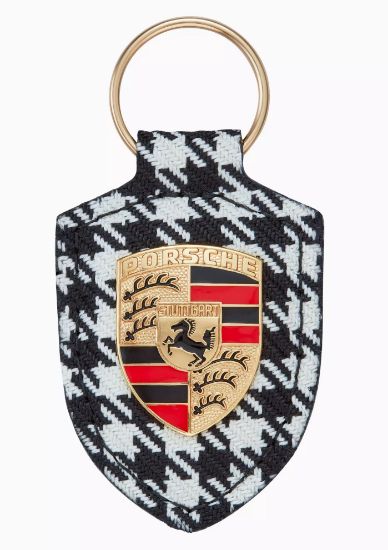 Picture of Crest Keyring Leather Heritage Cloth, Special Edition