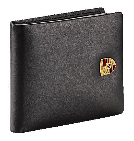 Picture of Wallet, Metal Crest, Leather, Mens