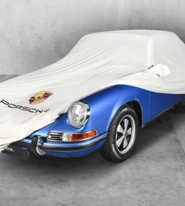 Picture of Car Cover, Indoor, 911 1974-89 & 964 with Spoiler & Exterior Mirrors