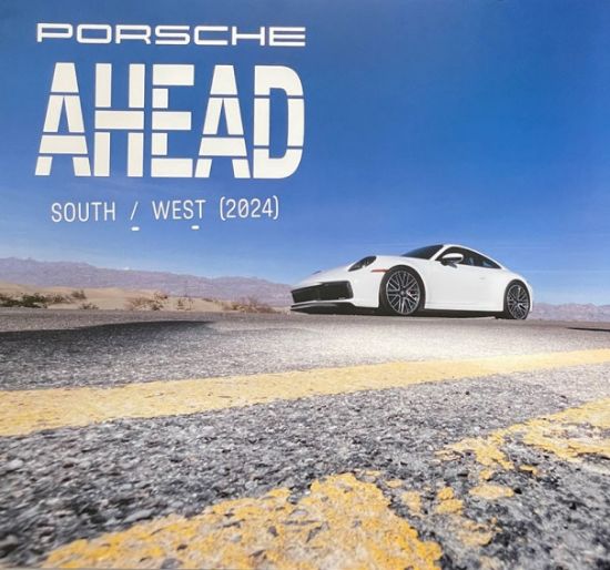 Calendar 2024, Porsche 'Ahead'. Porsche Centre Brighton Shop