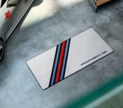 Picture of Garage Mat, Carpet, Martini Racing Design
