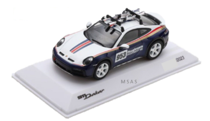 Picture of 911 Dakar With Skis 1/43 Model