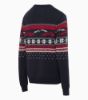 Picture of Sweater, Knitted, Christmas, Dark Blue, Unisex