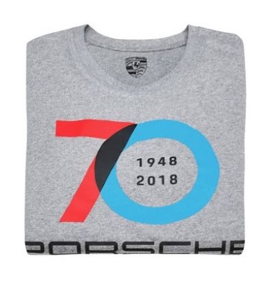 Picture of T-Shirt, 70 Years Porsche, Unisex, Small