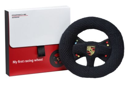 Picture of Knitted Steering Wheel with Rattle from Motorsport Collection