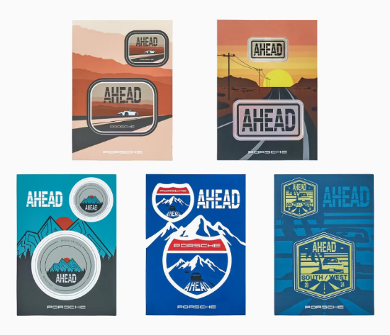 Picture of AHEAD No. 1 Sticker Set – Limited Edition